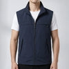 Sleeveless Zip-Front Outdoor Vest for Men