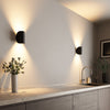 Adjustable LED Wall Lamp with Half-Moon Design | Modern Design for Indoor and Outdoor Use