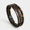 Multi-Strand Beaded Band Bracelet