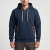 Quarter-Zip Hooded Sweater For Men