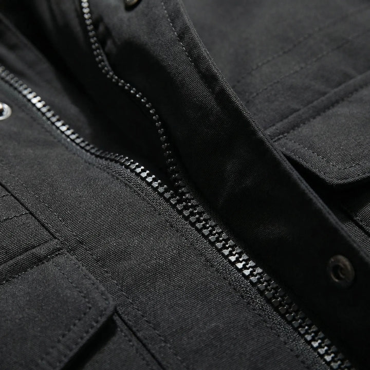 Vorrex - Hooded Quilted Men's Winter Jacket