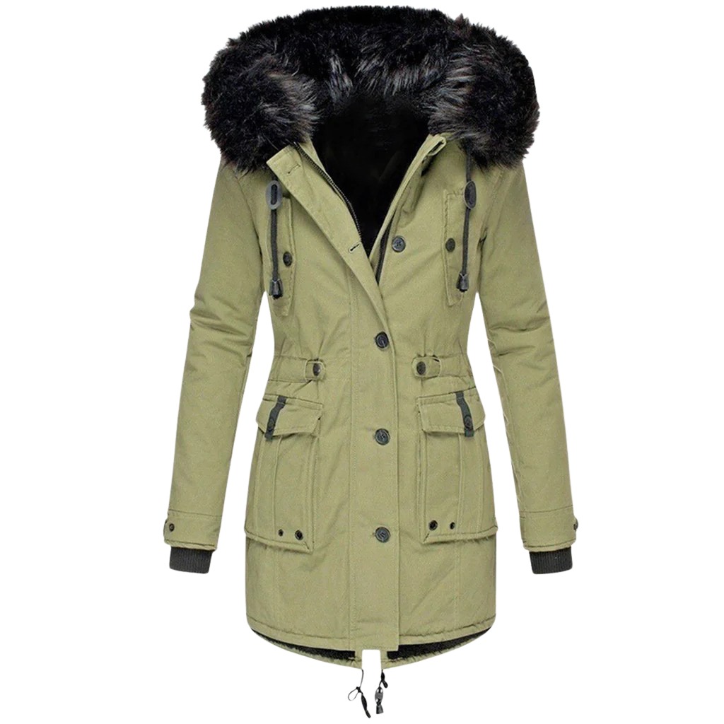 Winter Coat with Hood for Women