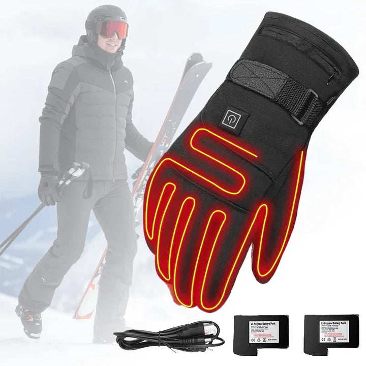 Waterproof Electrically Heated Gloves - HeatGuard