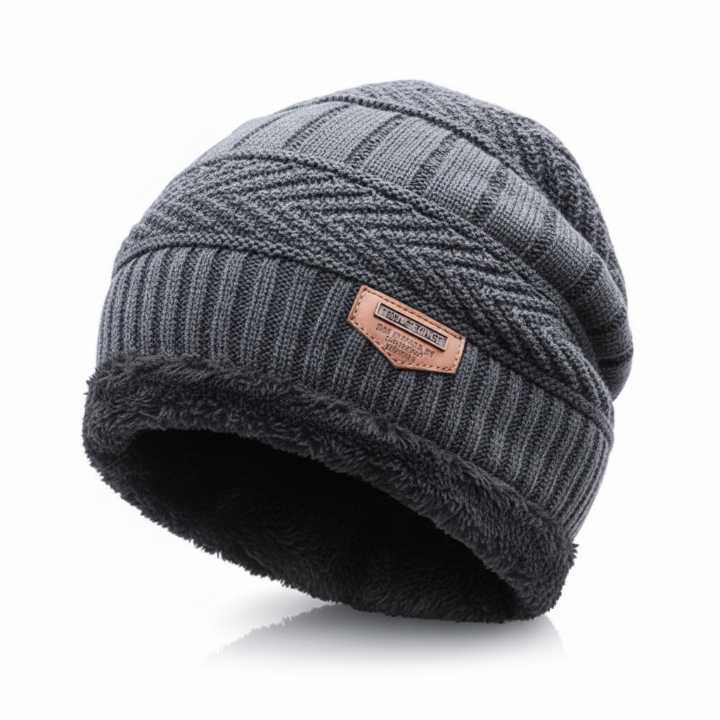Warm Beanie with Face Cover – WinterCap