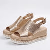 Chunky Wedge Platform Sandal