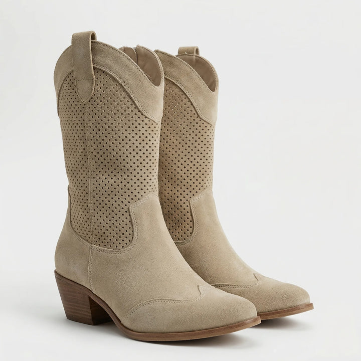 Westerlyn - Mid-Calf Western Cowboy Boot For Women
