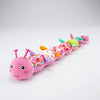 Caterpillar-Shaped Plush Rattle Toy