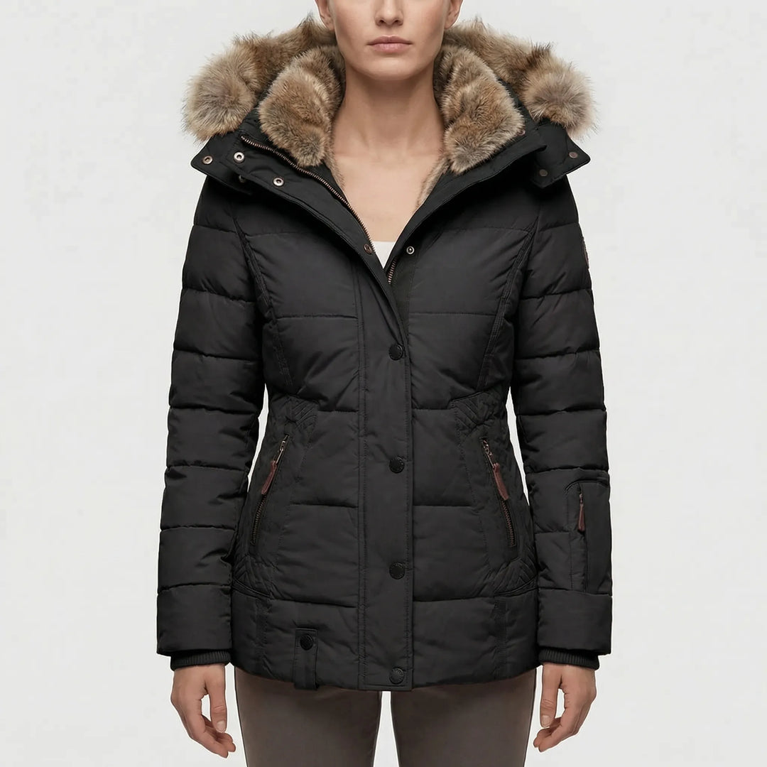 Hooded Padded Winter Jacket for Women