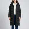 Quilted Hooded Long Winter Jacket