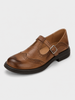 Women's Mary Jane Shoes with Buckle Strap and Block Heel