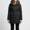 Quilted Hooded Mid-Length Winter Jacket for Women