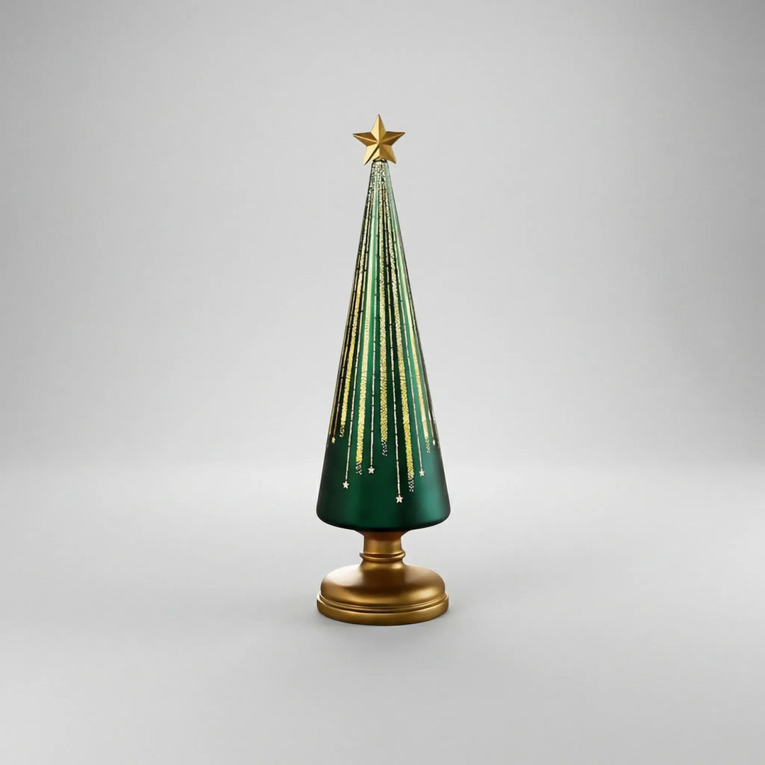 Yuletrix - Light-Up Indoor Christmas Tree Figurine