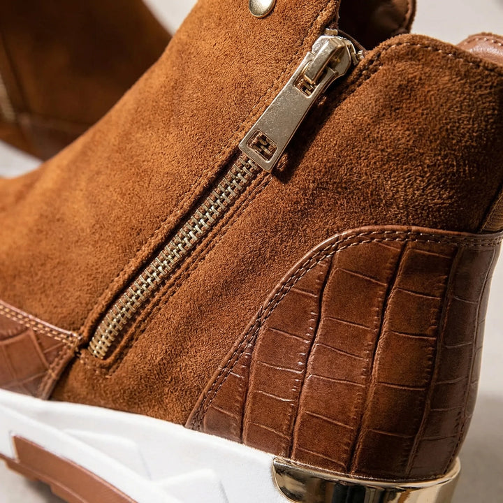 Zanella - Wedge Platform Women's Ankle Boot