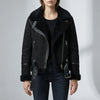 Lined Moto-Style Jacket