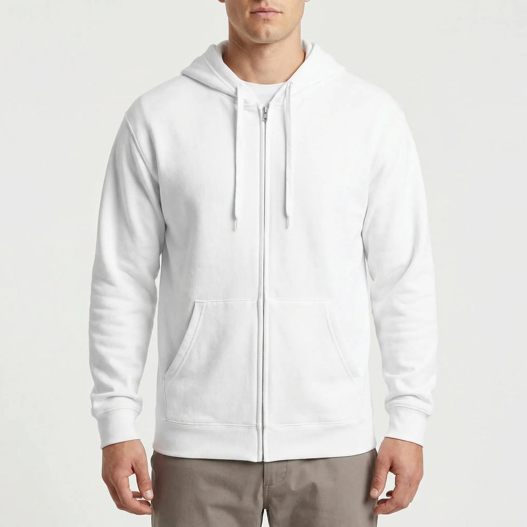 Zovlyn - Full-Zip Hooded Sweatshirt For Men