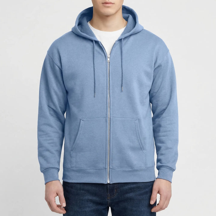 Zovlyn - Full-Zip Hooded Sweatshirt For Men