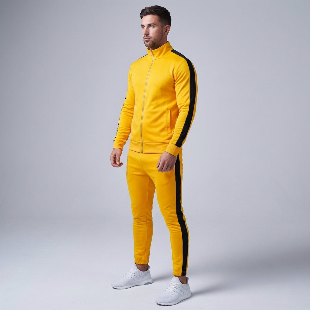 Two-Piece Polyester Tracksuit Set - Austin