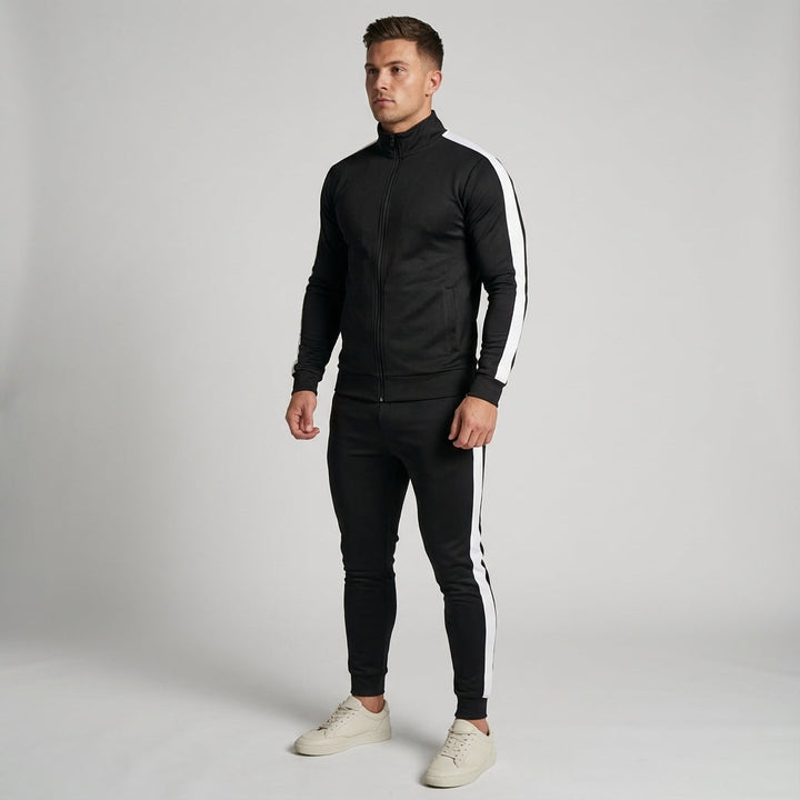 Two-Piece Polyester Tracksuit Set - Austin