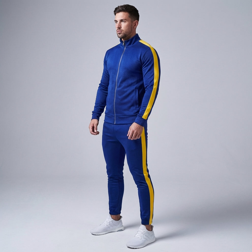 Two-Piece Polyester Tracksuit Set - Austin