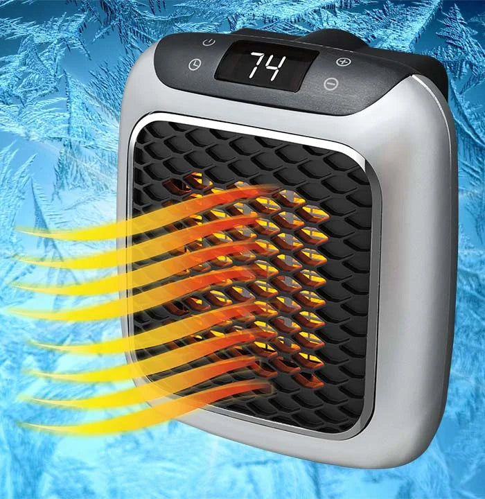 Portable Energy-Efficient Heater with Fast Heating - Hulvio