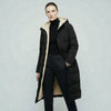 Women's Reversible Winter Coat, Wearable on Both Sides