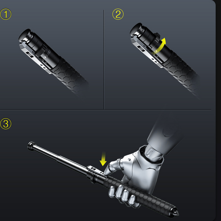 Automatic Self-Defence Walking Stick for Urban Safety