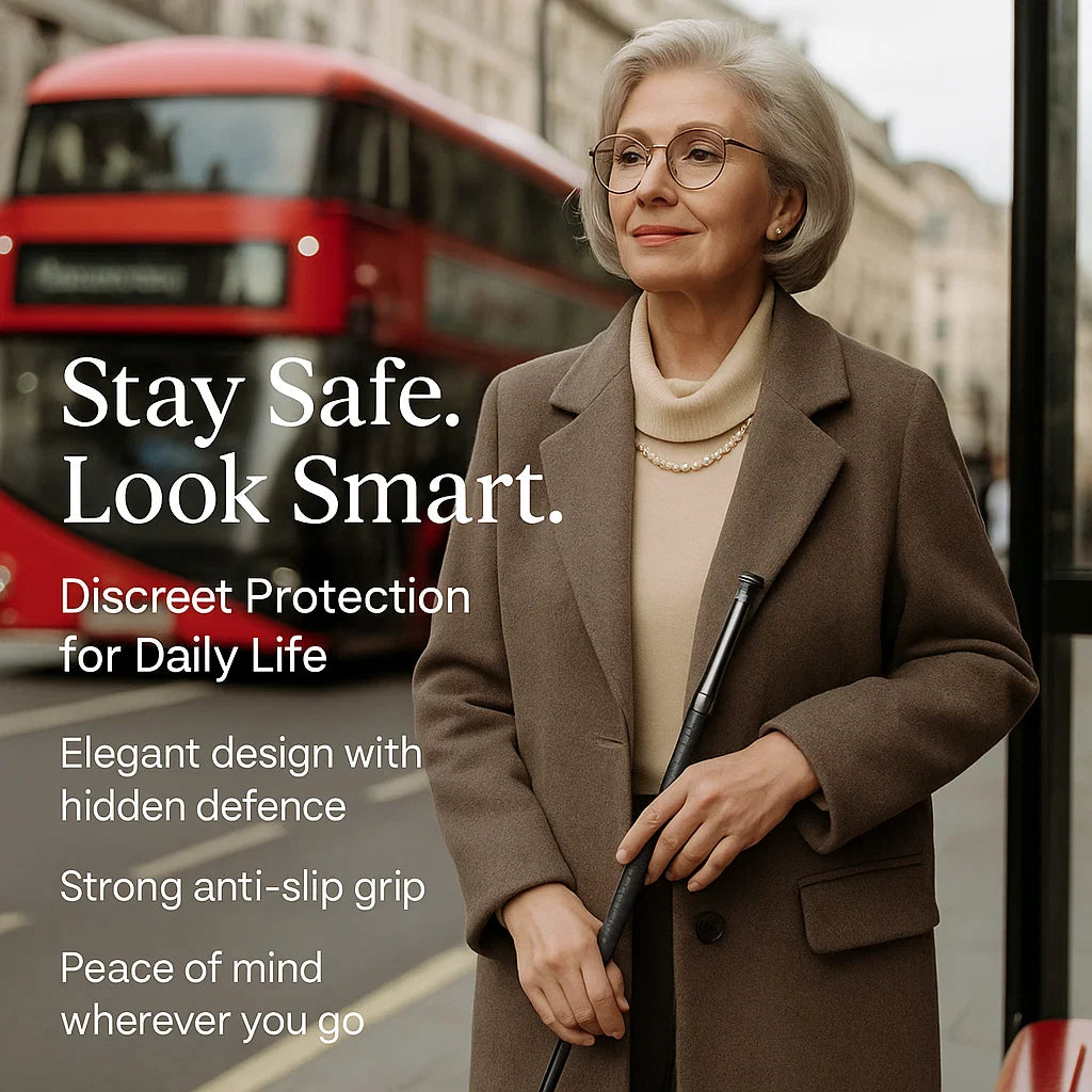Automatic Self-Defence Walking Stick for Urban Safety