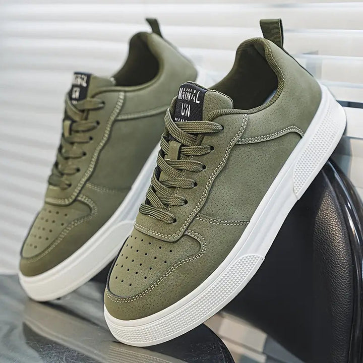 Men's Suede Walking Shoes with Comfortable Sole and Style - Marco