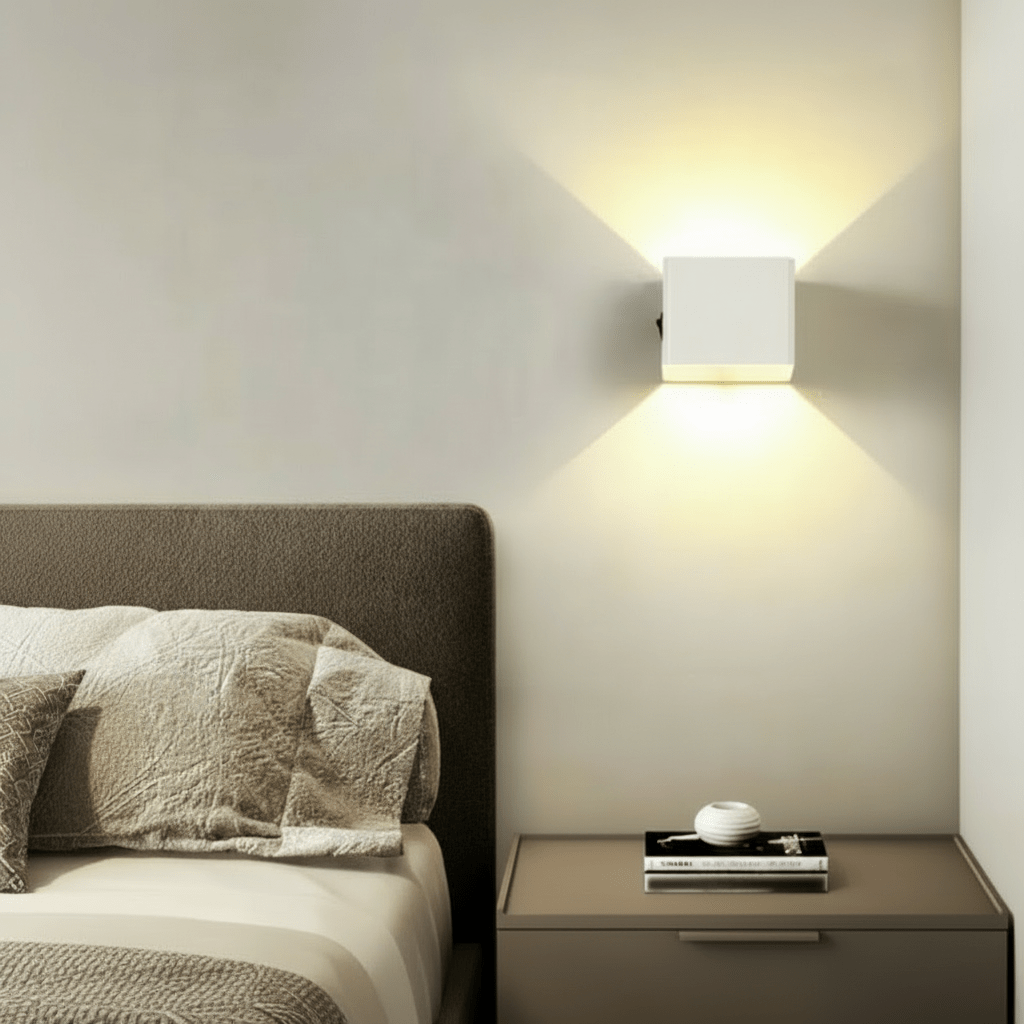 Cordless Rechargeable LED Wall Light with Adjustable Beam Angle