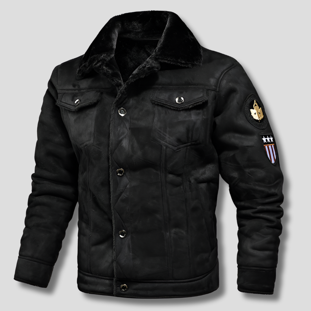 Stylish Warmth - Winter Bomber Jacket for Men