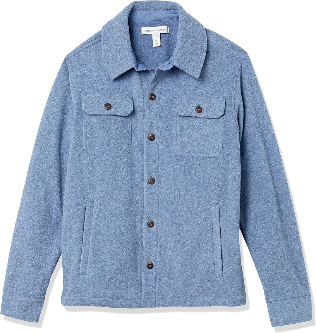 Men's Fleece Overshirt for Spring 2026 – Max