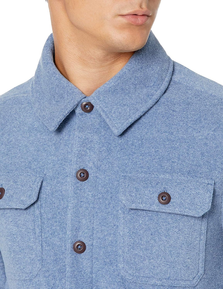 Men's Fleece Overshirt for Spring 2026 – Max