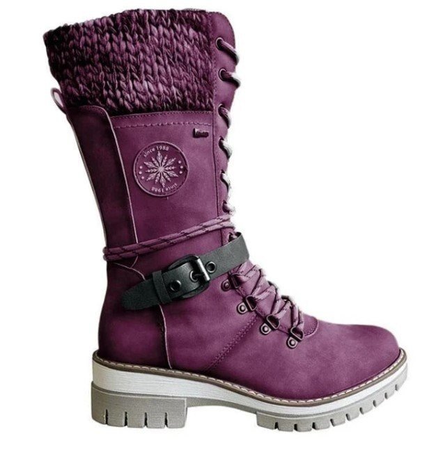 Women's High Boots with Orthopaedic Sole - Amelia