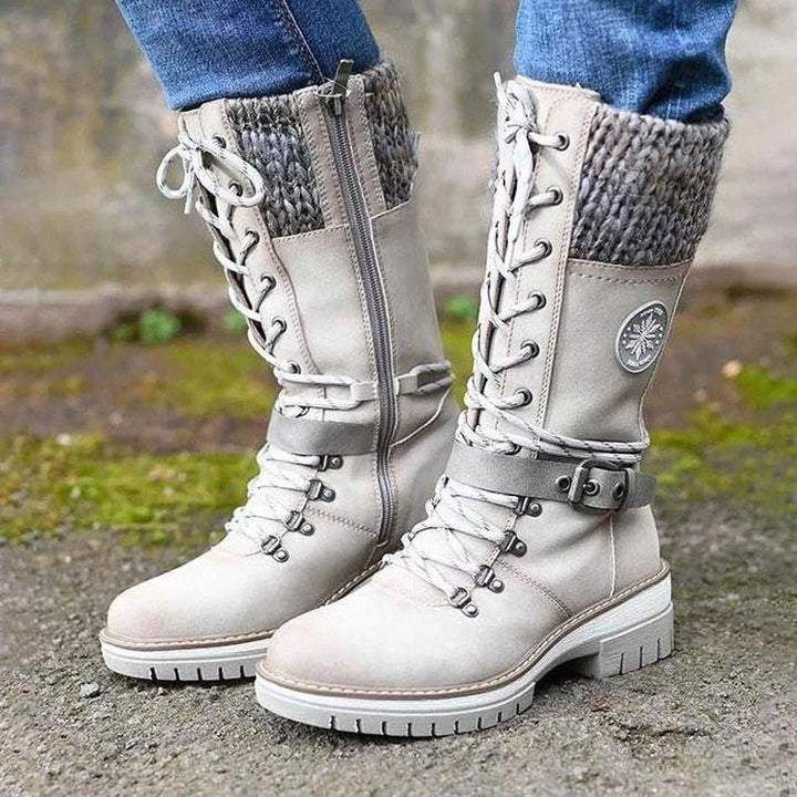Women's High Boots with Orthopaedic Sole - Amelia