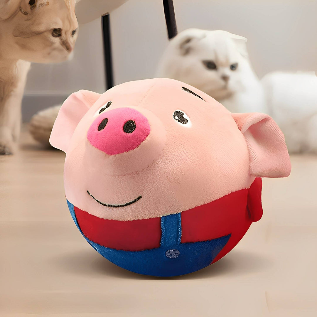 Interactive Dog Toy - Bouncing Play Ball, Helps Prevent Destructive Behaviour