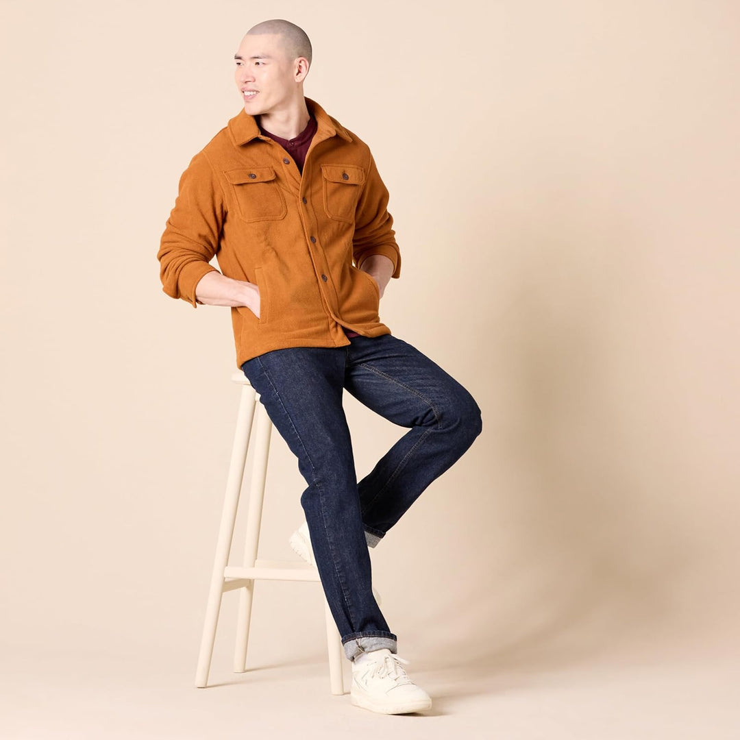 Men's Fleece Overshirt for Spring 2026 – Max