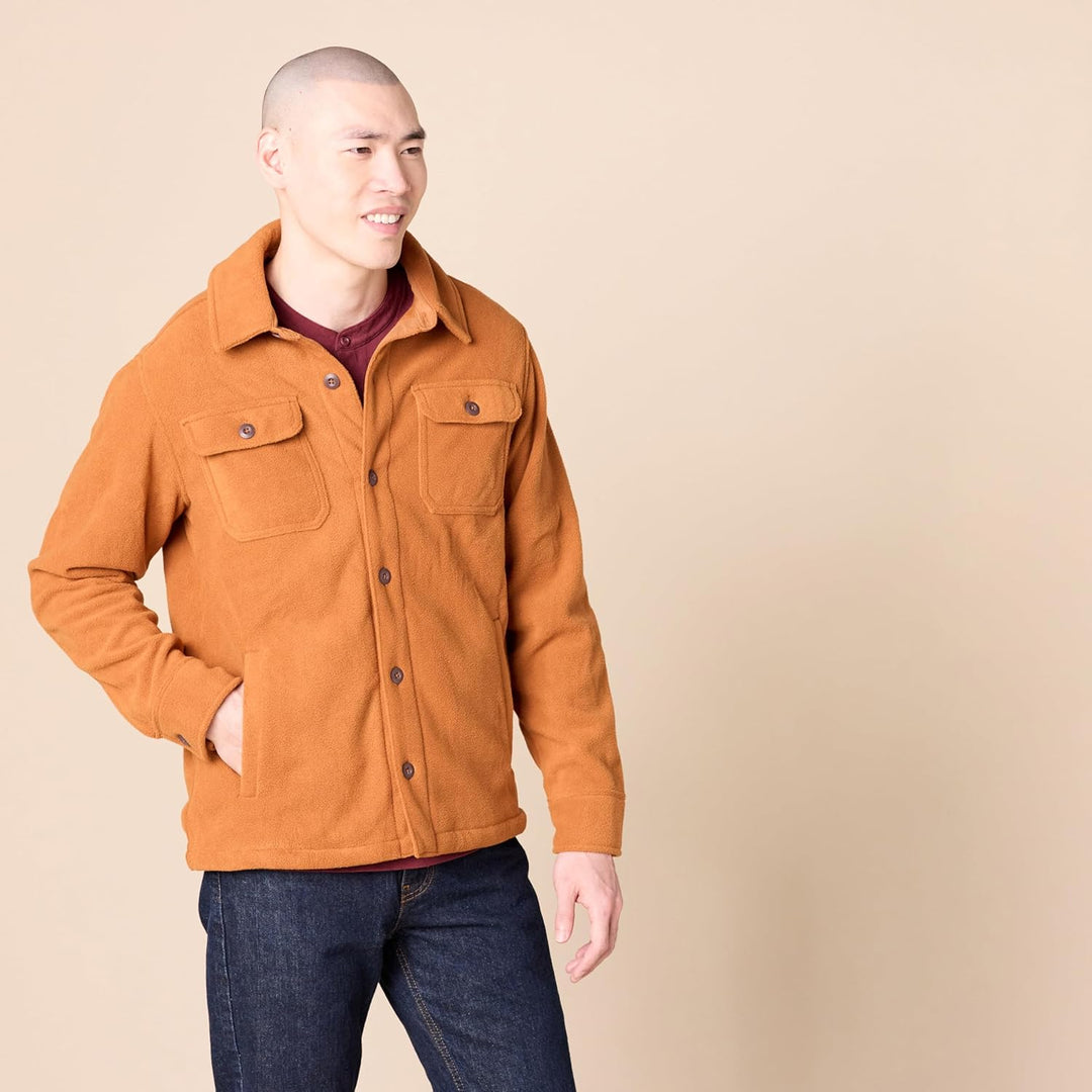 Men's Fleece Overshirt for Spring 2026 – Max