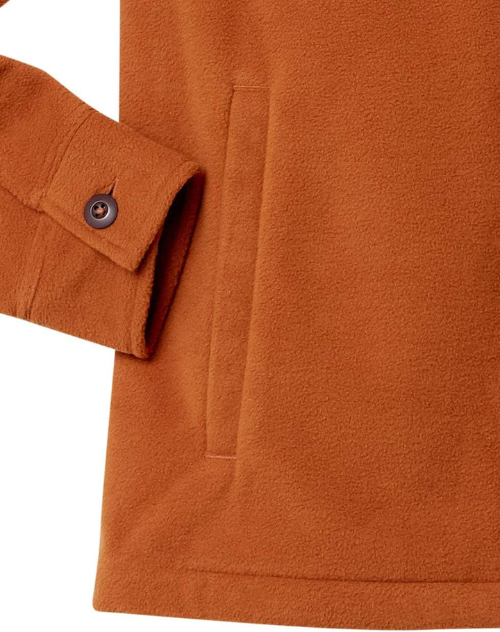 Men's Fleece Overshirt for Spring 2026 – Max