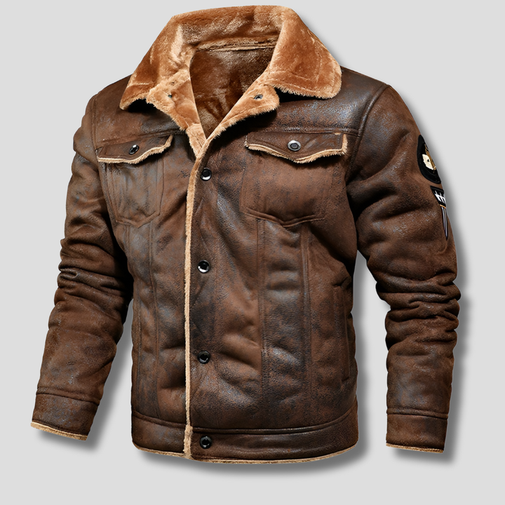 Stylish Warmth - Winter Bomber Jacket for Men