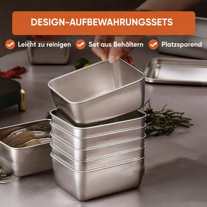 Stainless Steel Food Storage Containers – Durable and Eco-Friendly