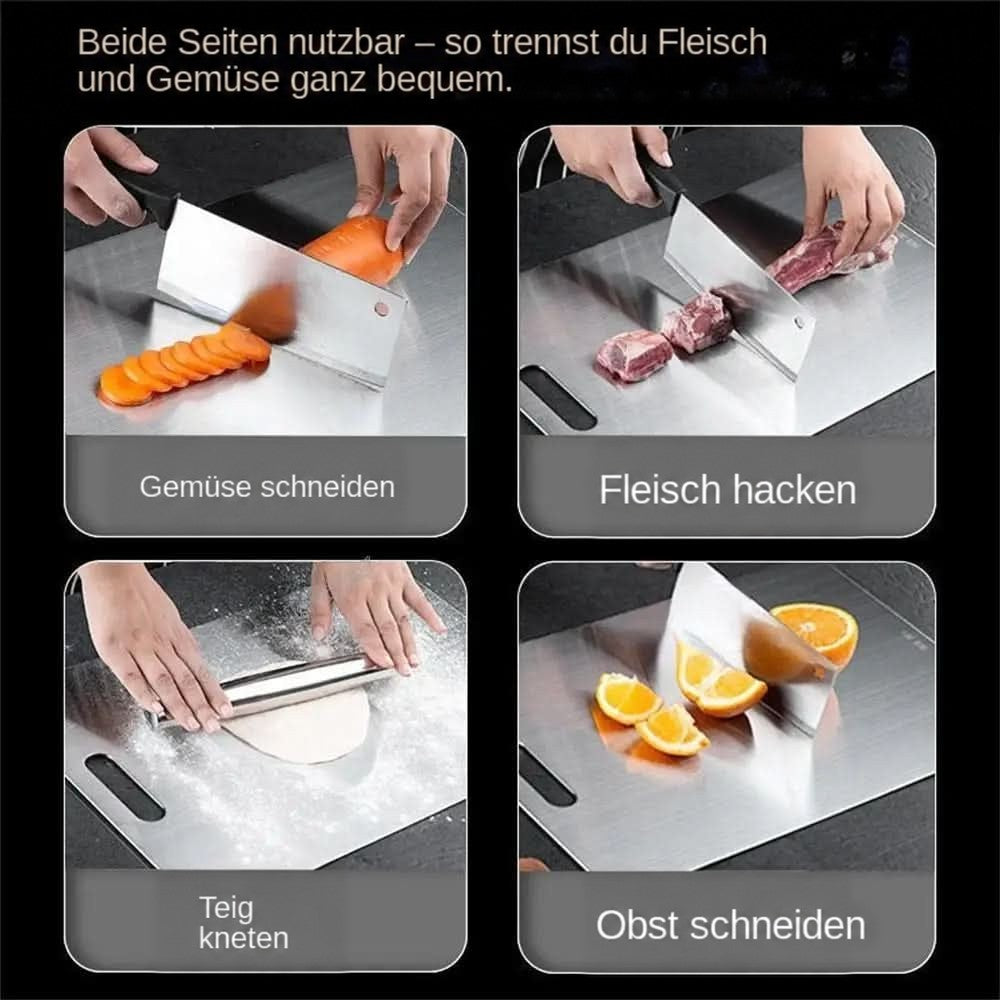 Titanium Cutting Board – Durable, Scratch-Resistant, Compact