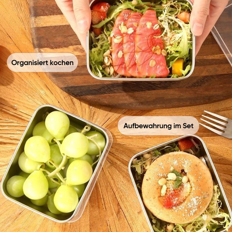 Stainless Steel Food Storage Containers – Durable and Eco-Friendly
