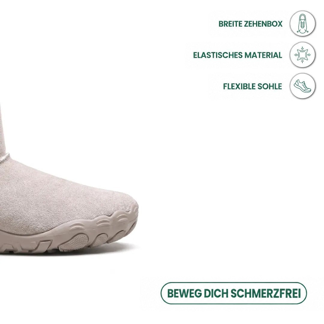 Waterproof Barefoot Boots with Warm Lining