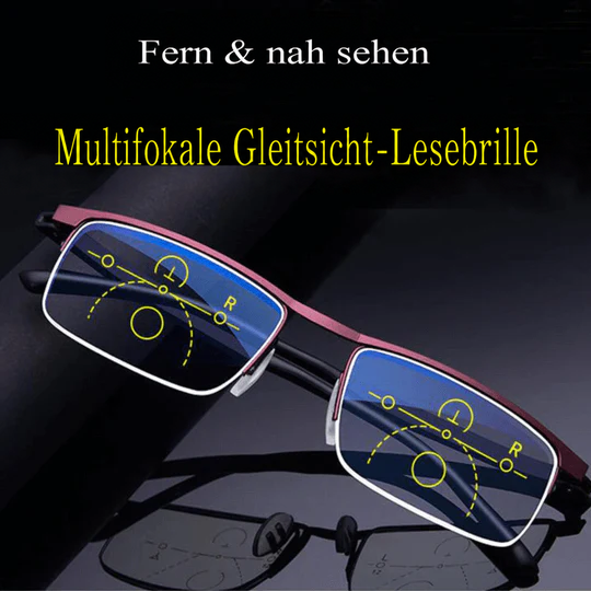 Smart Varifocal Glasses with Automatic Focus Adjustment and Blue Light Filter
