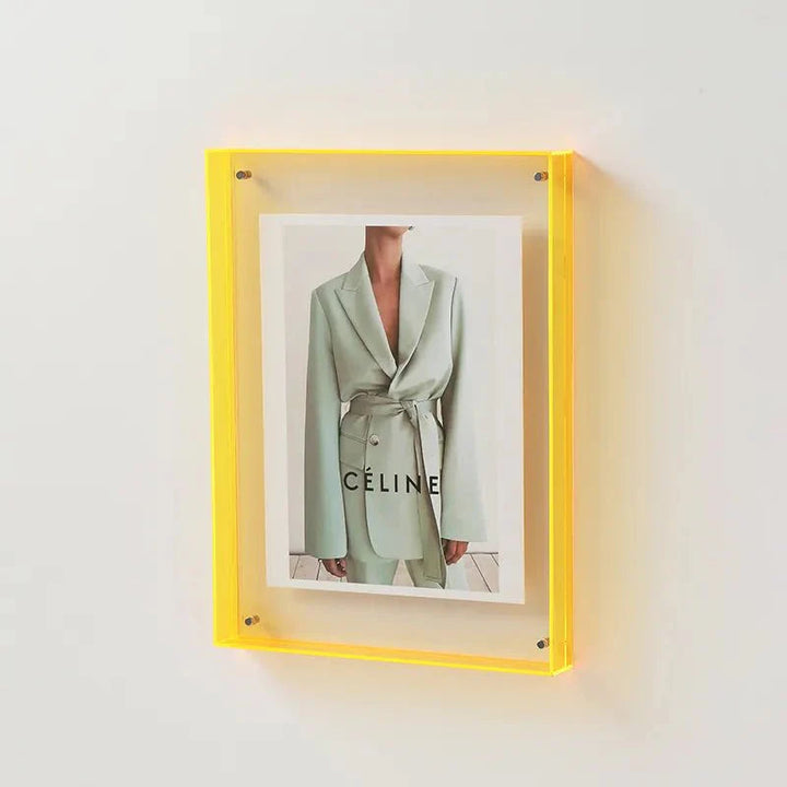 Colorful Clear Acrylic Photo Frames – FramePop