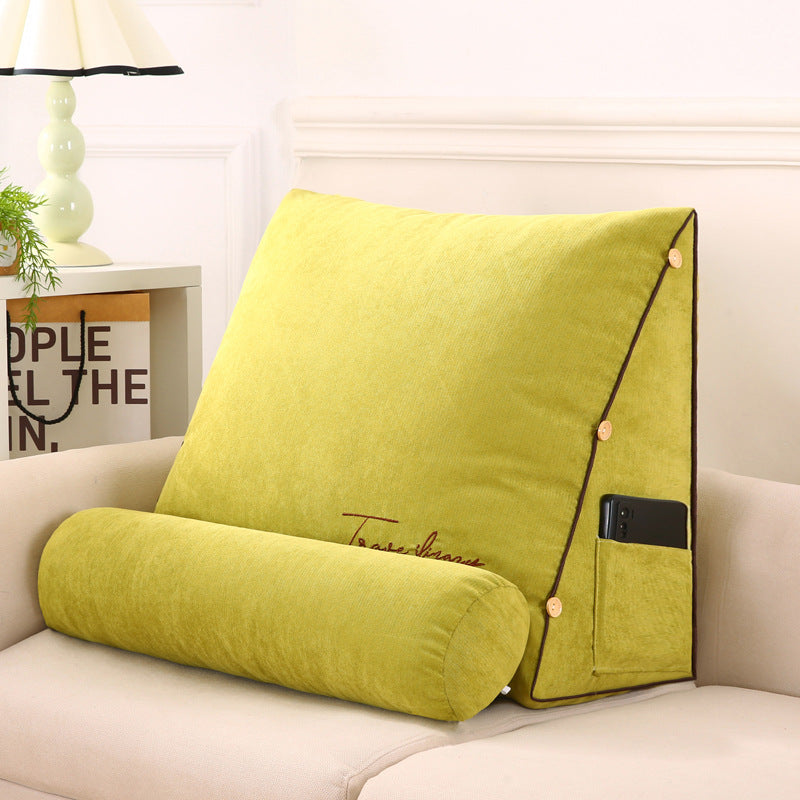 Ergonomic Wedge-Shaped Back Support Cushion – Relaxa