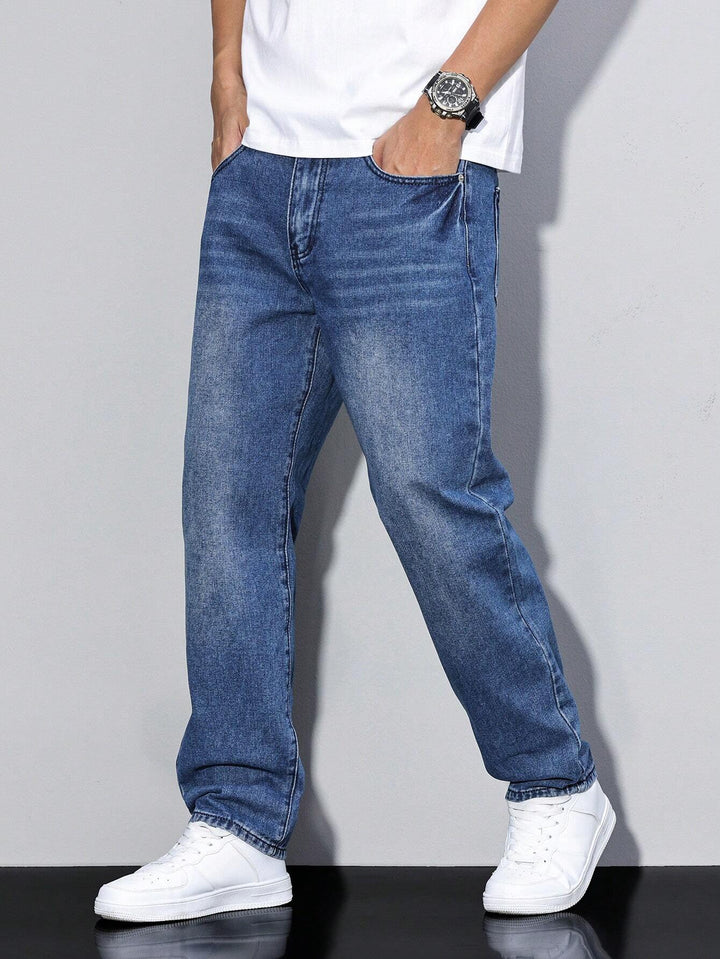 Casual Men's Straight-Leg Jeans – Mailand