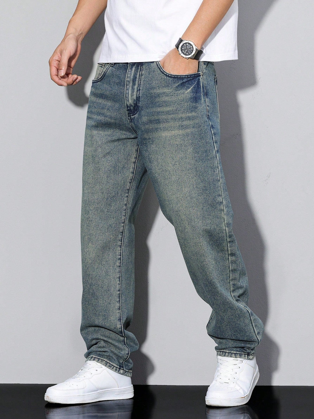 Casual Men's Straight-Leg Jeans – Mailand