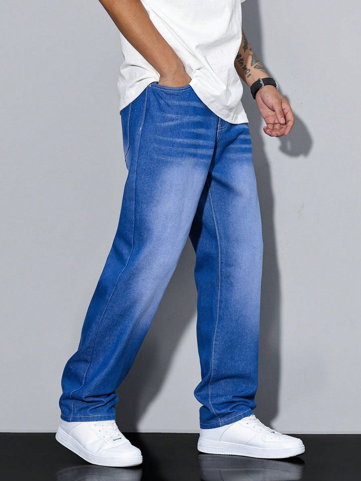 Casual Men's Straight-Leg Jeans – Mailand