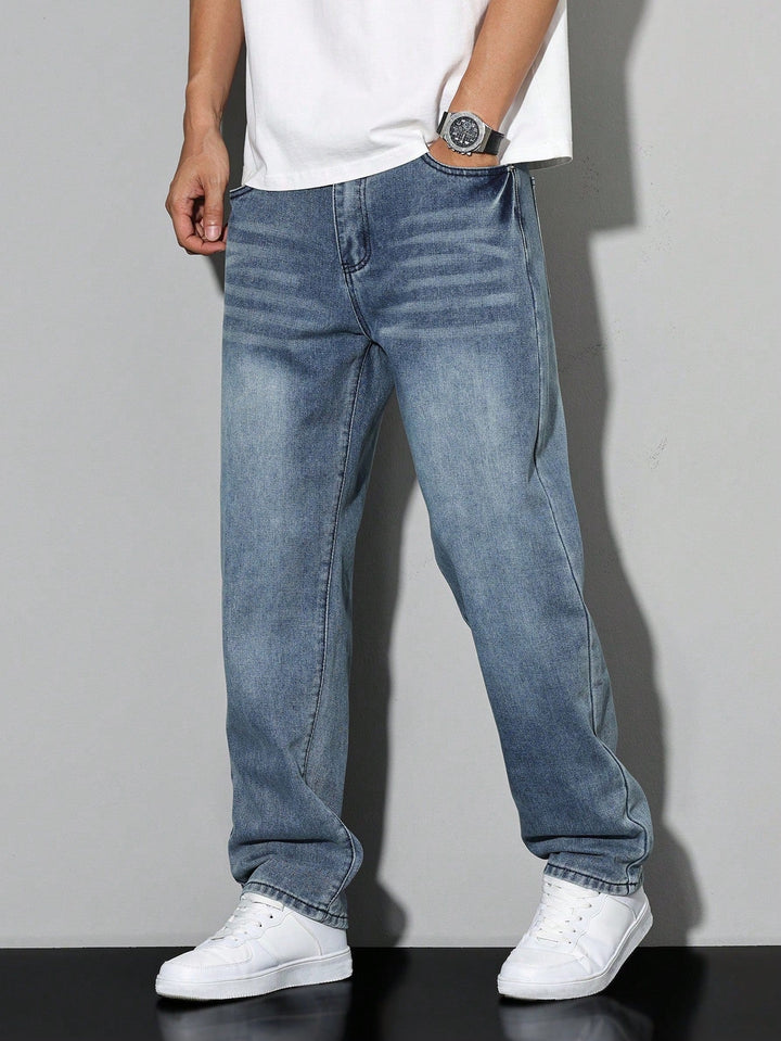 Casual Men's Straight-Leg Jeans – Mailand
